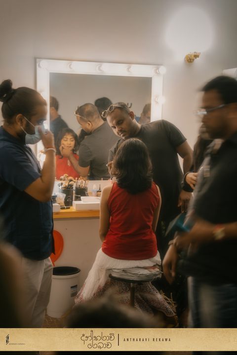 BTS Photos – Makeup Test Day